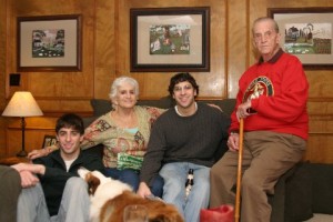 Here is LtCol Goodson and family